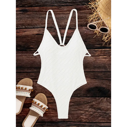 Backless Spaghetti Strap Swimsuit: Your Summer Must-Have! Trendsi