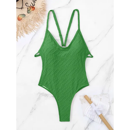 Backless Spaghetti Strap Swimsuit: Your Summer Must-Have! Trendsi