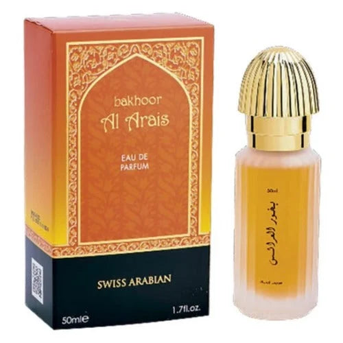 Bakhoor Al Arais by Swiss Arabian Amber Woody Perfume with Spicy Notes &amp; Cologne