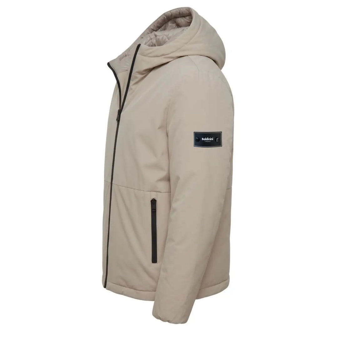 Baldinini Trend Beige Polyester Men Jacket