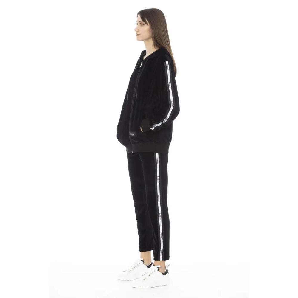 Baldinini Trend Black Cotton Women Sweater
