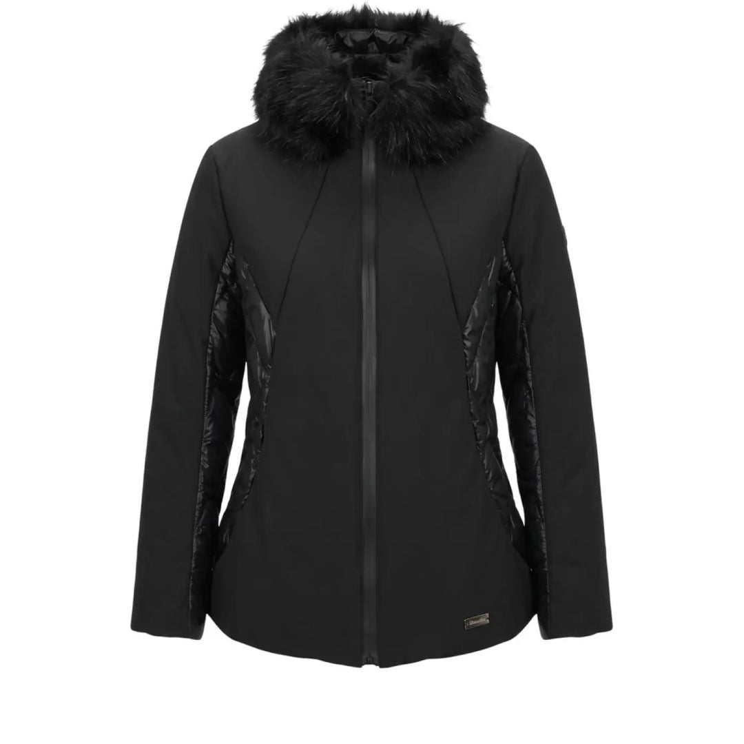 Baldinini Trend Black Nylon Women Jacket