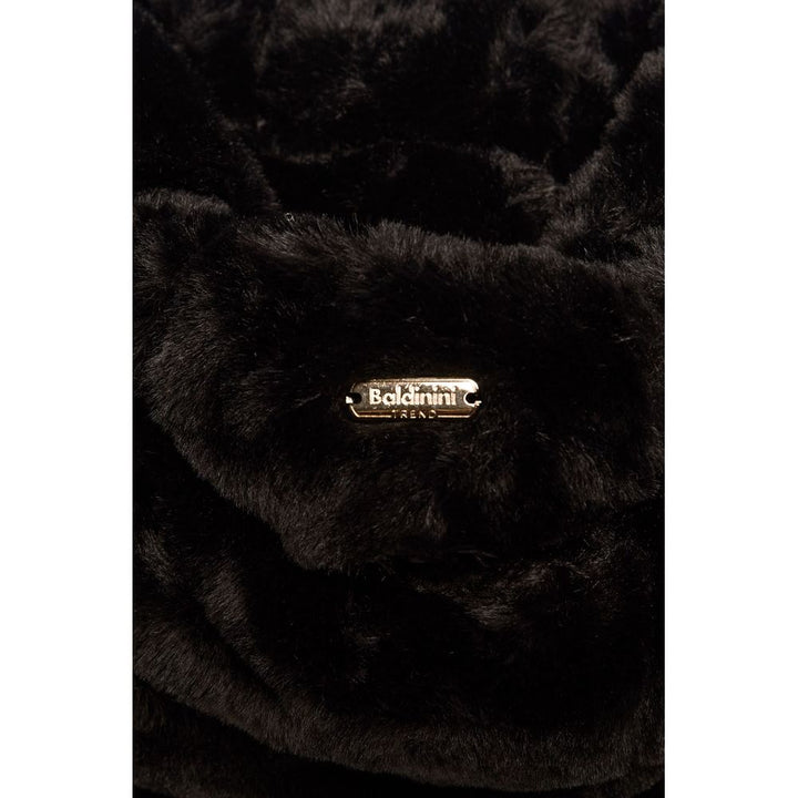 Baldinini Trend Bomber Jackets - Black Polyester &amp; Coat