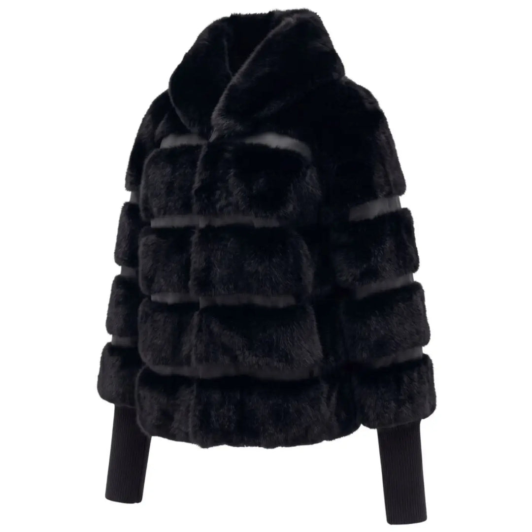 Baldinini Trend Black Polyester Women Jacket