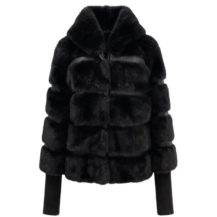 Baldinini Trend Black Polyester Women Jacket