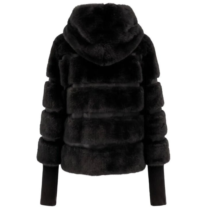 Baldinini Trend Black Polyester Women Jacket