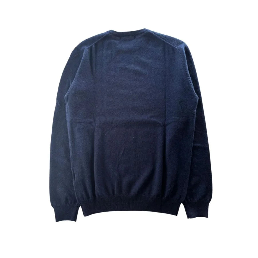 Baldinini Trend Blue Cashmere Men Sweater