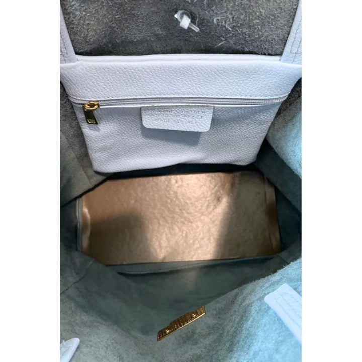 Baldinini Trend - Blue Cowhide Clutch Bag