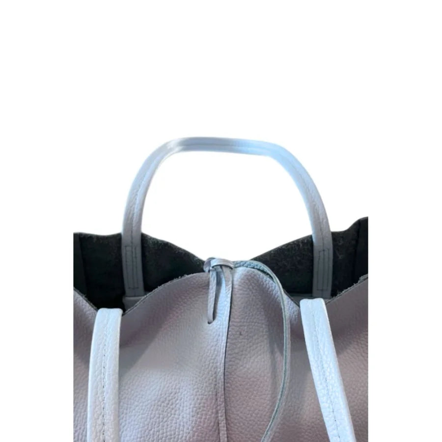 Baldinini Trend - Blue Cowhide Clutch Bag