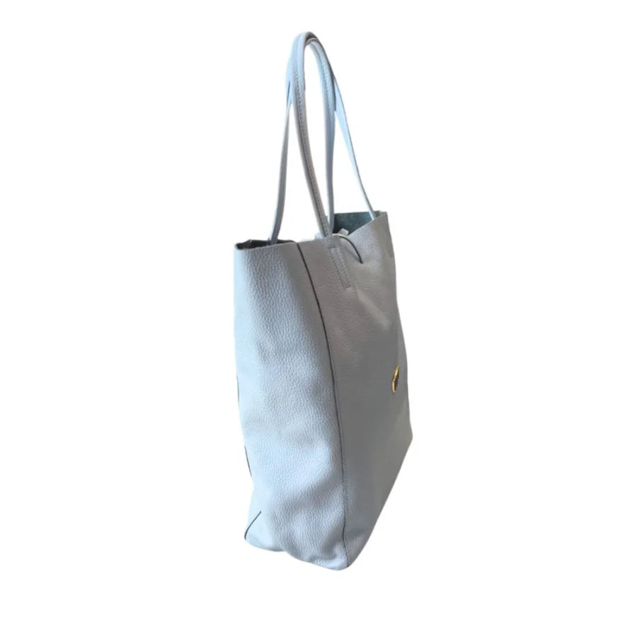 Baldinini Trend - Blue Cowhide Clutch Bag