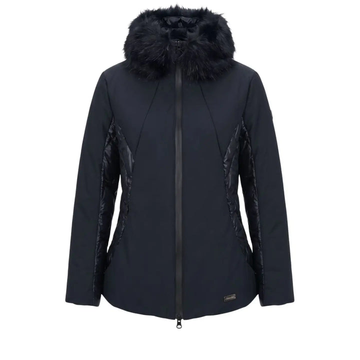Baldinini Trend Blue Nylon Women Jacket