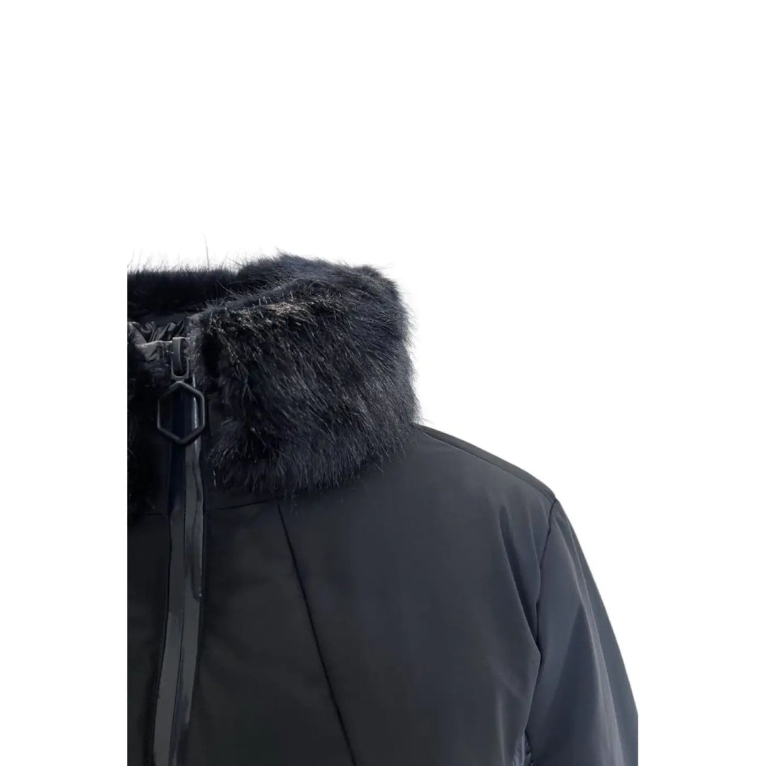 Baldinini Trend Blue Nylon Women Jacket
