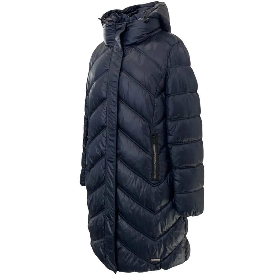 Baldinini Trend Blue Nylon Women Jacket
