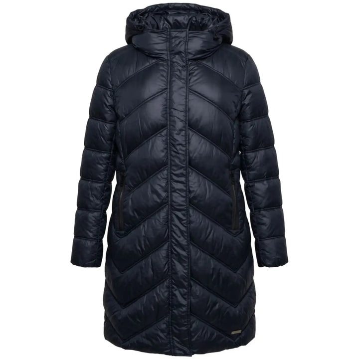 Baldinini Trend Blue Nylon Women Jacket