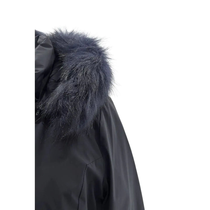 Baldinini Trend Blue Nylon Women Jacket