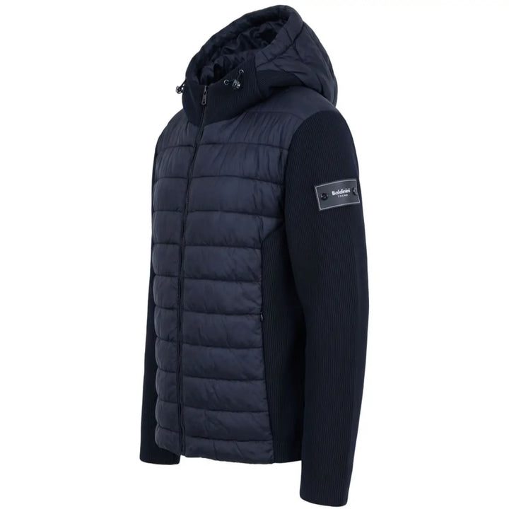 Baldinini Trend Blue Polyester Men Jacket