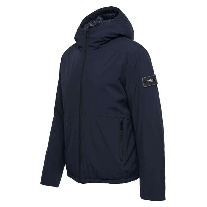 Baldinini Trend Blue Polyester Men Jacket