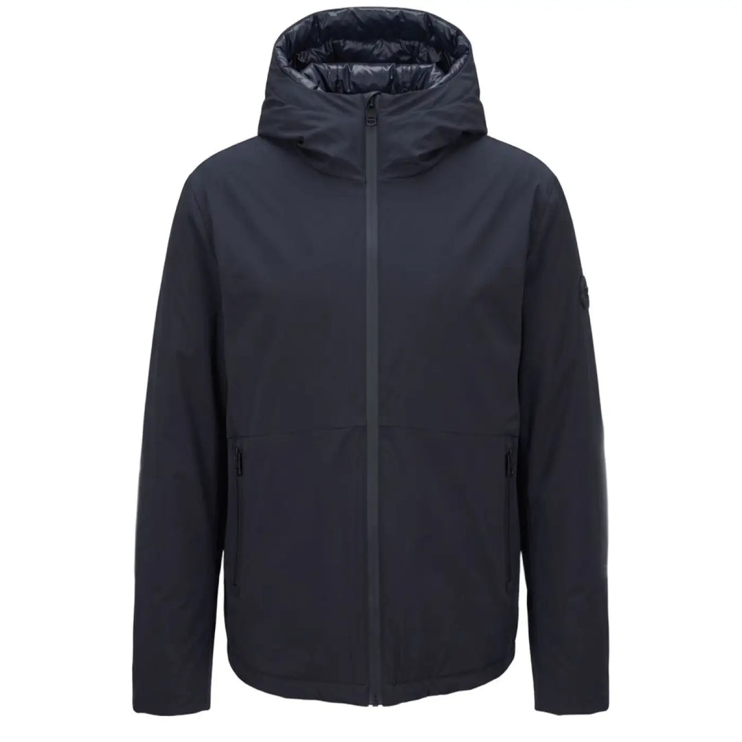 Baldinini Trend Blue Polyester Men Jacket