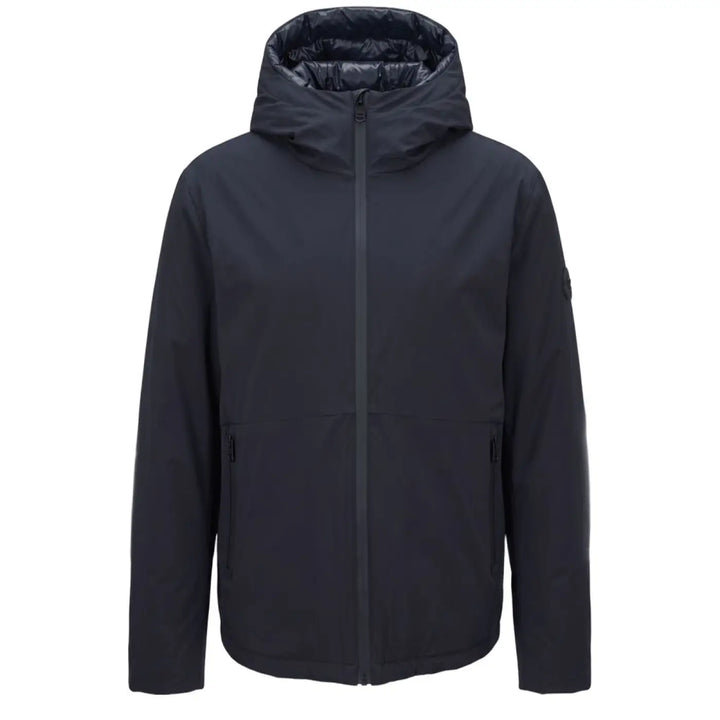 Baldinini Trend Blue Polyester Men Jacket