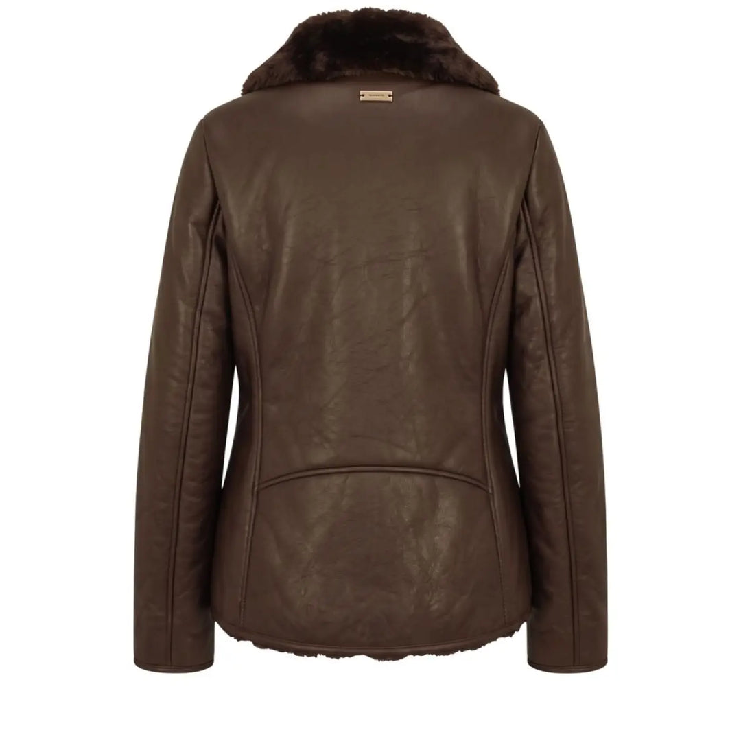 Baldinini Trend Brown Polyester Women Jacket