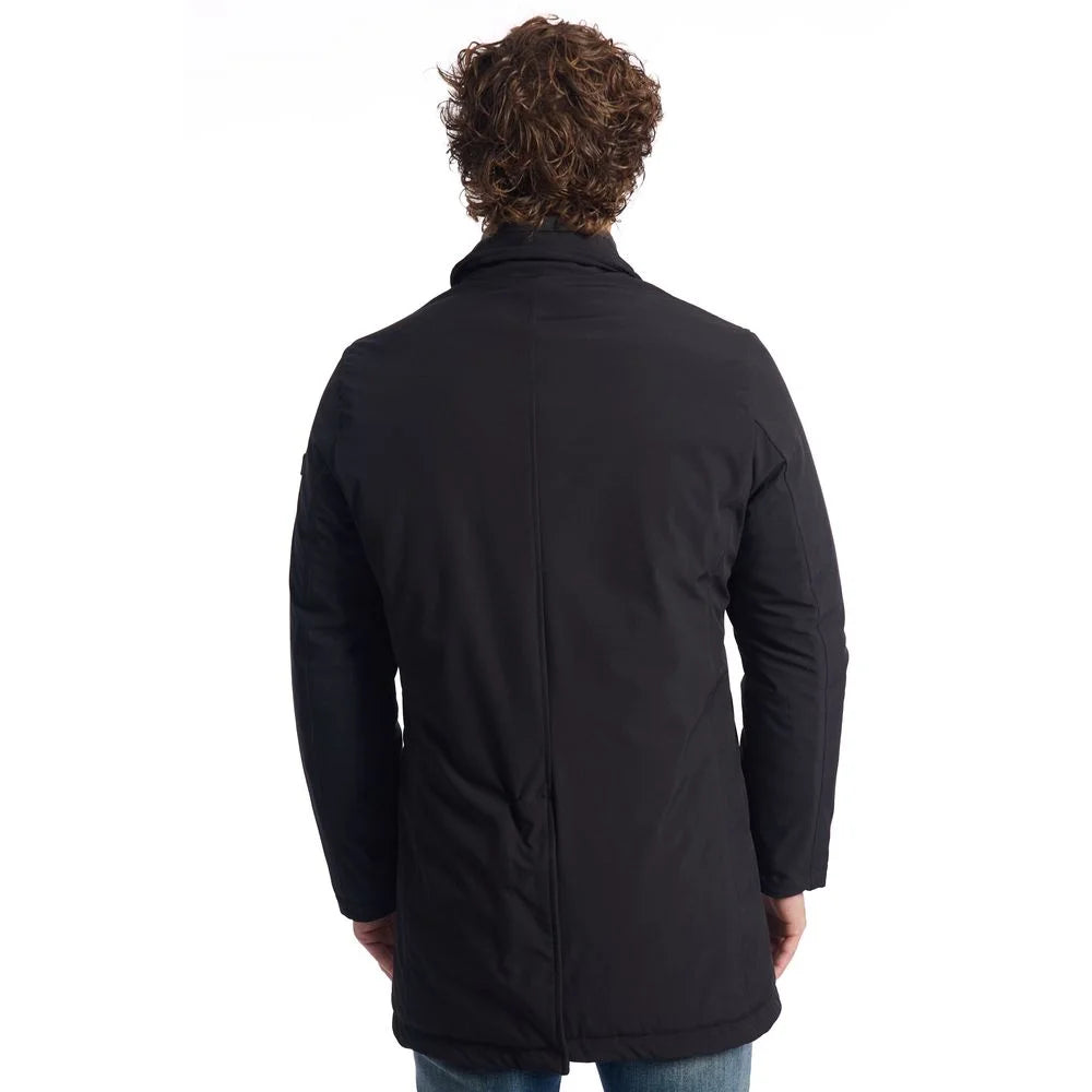 Baldinini Trend Double-Breasted Jacket with Removable Bib