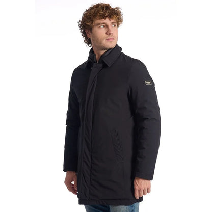 Baldinini Trend Double-Breasted Jacket with Removable Bib