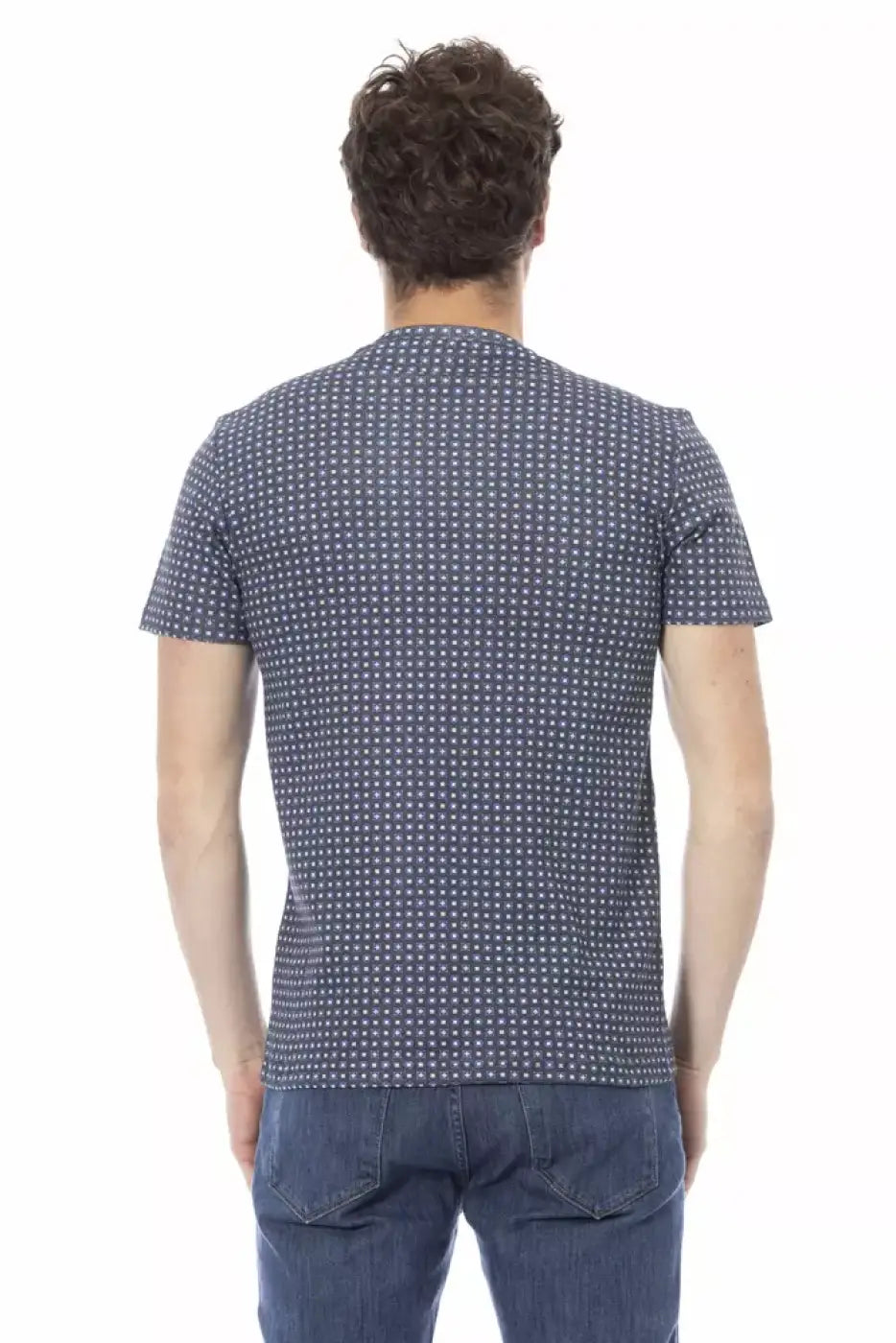 Baldinini Trend Gray Cotton T-Shirt