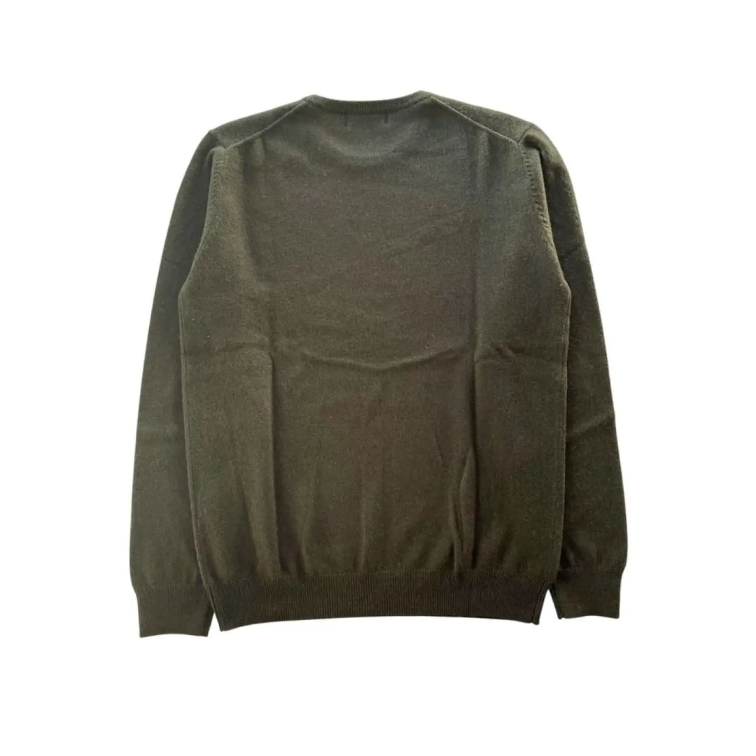 Baldinini Trend Green Cashmere Men Sweater