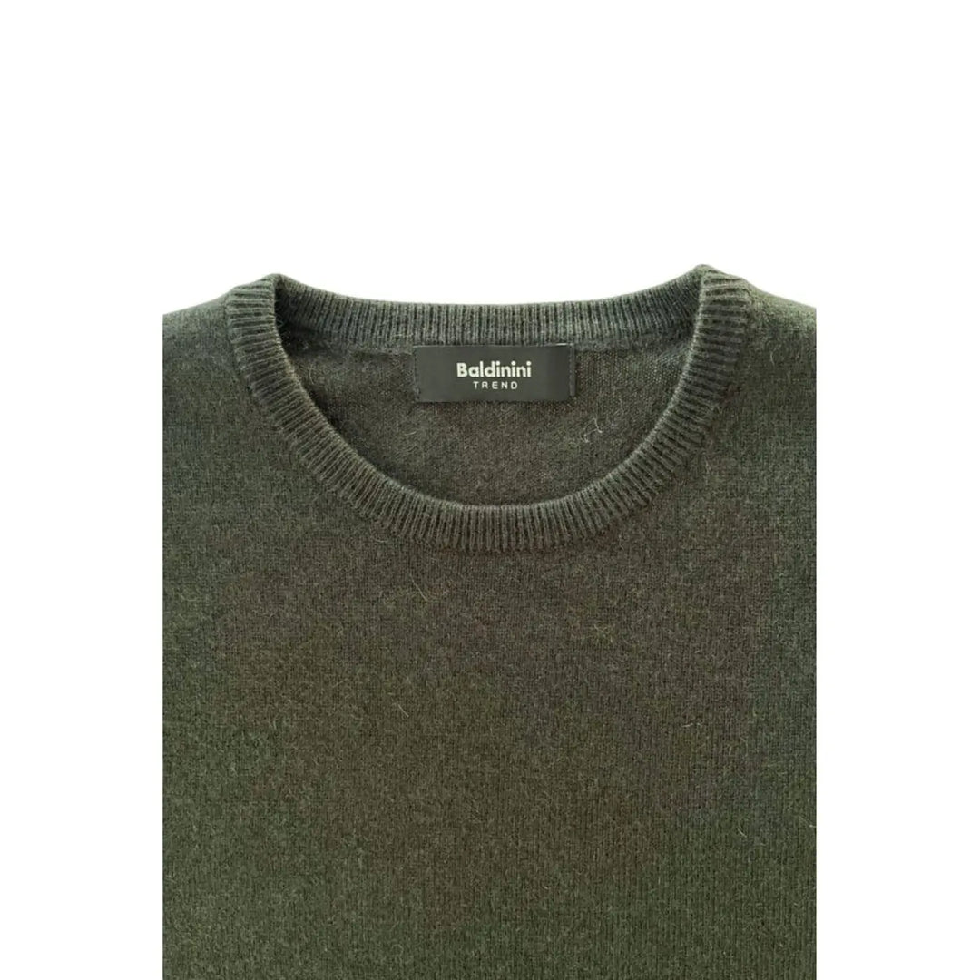 Baldinini Trend Green Cashmere Men Sweater