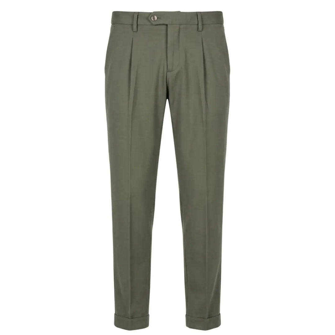 Baldinini Trend Green Viscose Men Pants