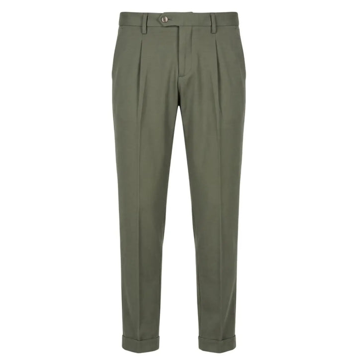 Baldinini Trend Green Viscose Men Pants