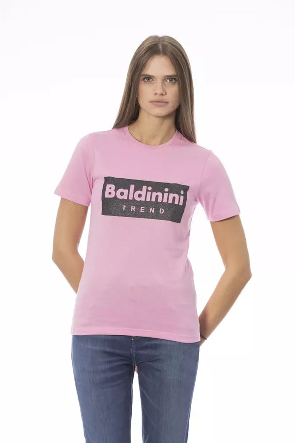 Baldinini Trend - Multicolor Cotton Women T-Shirt