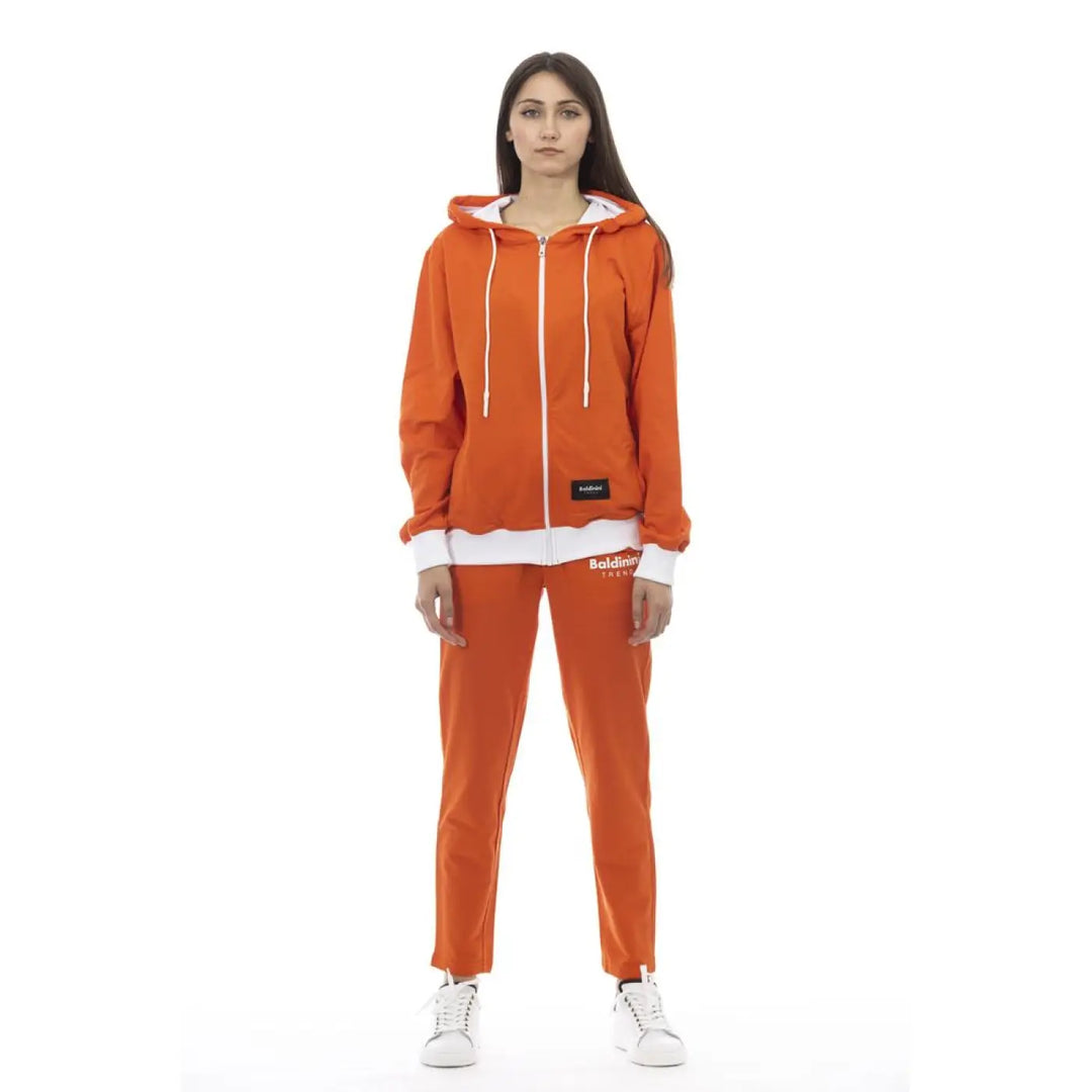 Baldinini Trend Orange Cotton Women Sweater