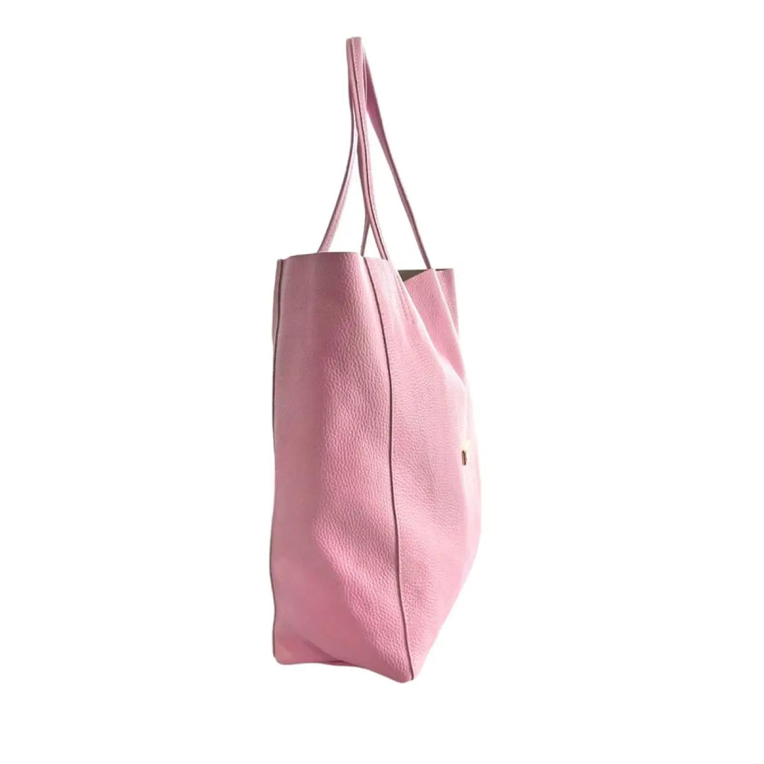 Baldinini Trend Pink Leather Women Bag