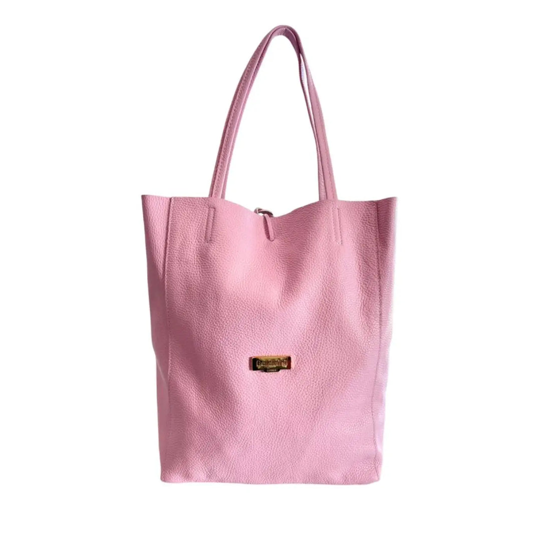 Baldinini Trend Pink Leather Women Bag