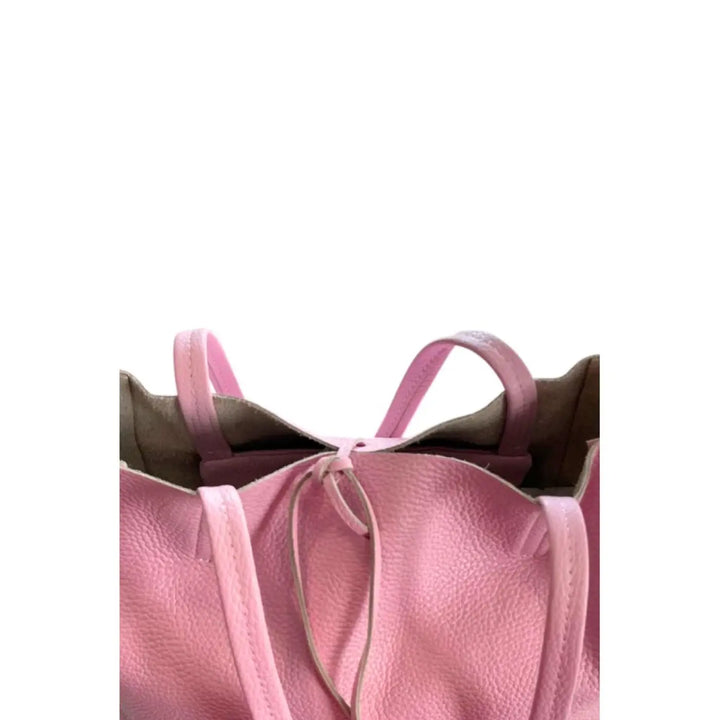 Baldinini Trend Pink Leather Women Bag
