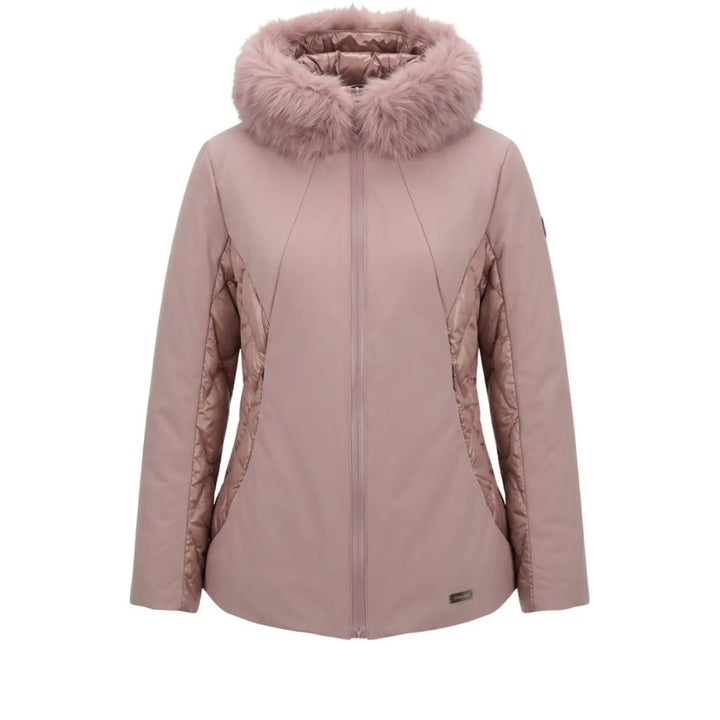 Baldinini Trend Pink Nylon Women Jacket