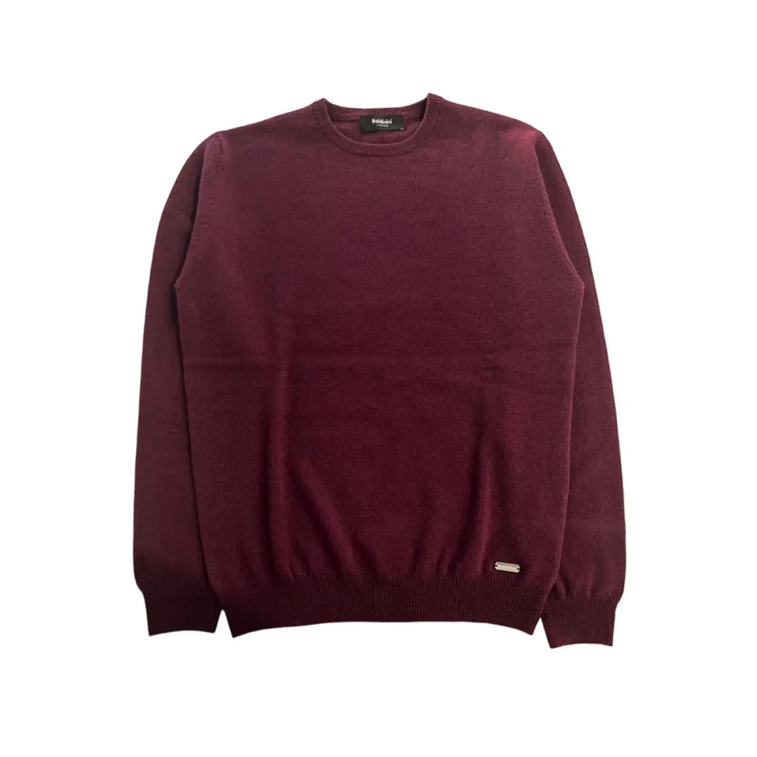 Baldinini Trend Red Cashmere Men Sweater