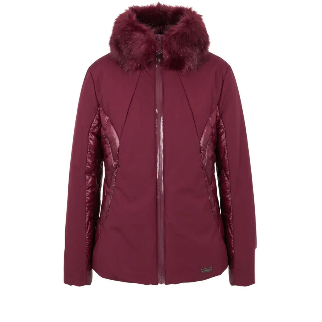 Baldinini Trend Red Nylon Women Jacket