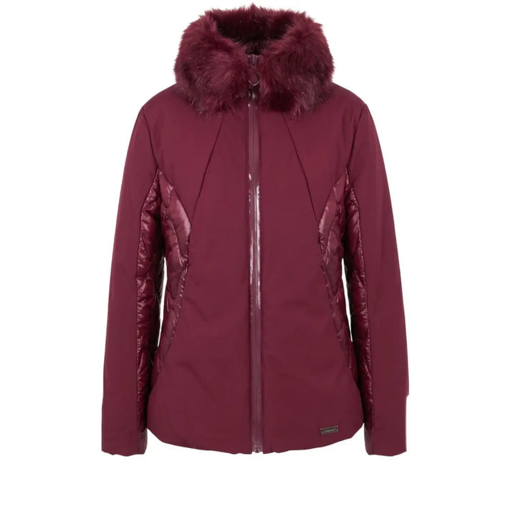 Baldinini Trend Red Nylon Women Jacket