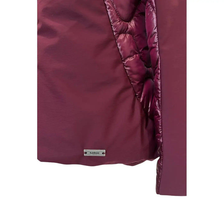 Baldinini Trend Red Nylon Women Jacket
