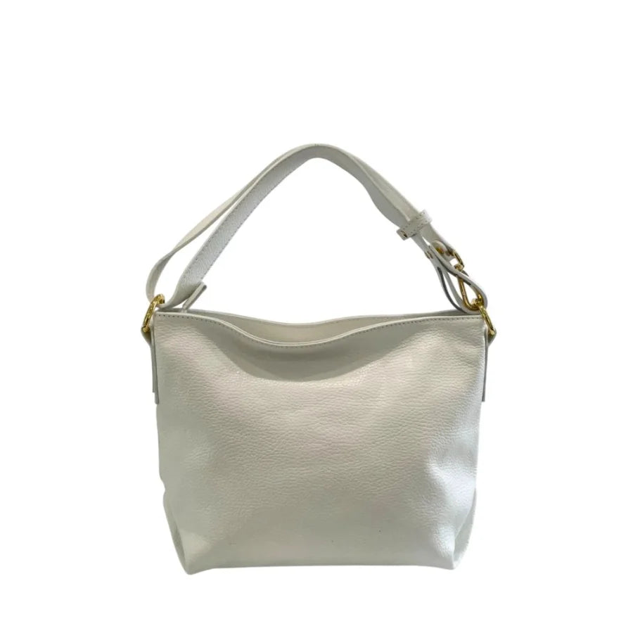 Baldinini Trend - White Cowhide Clutch Bag
