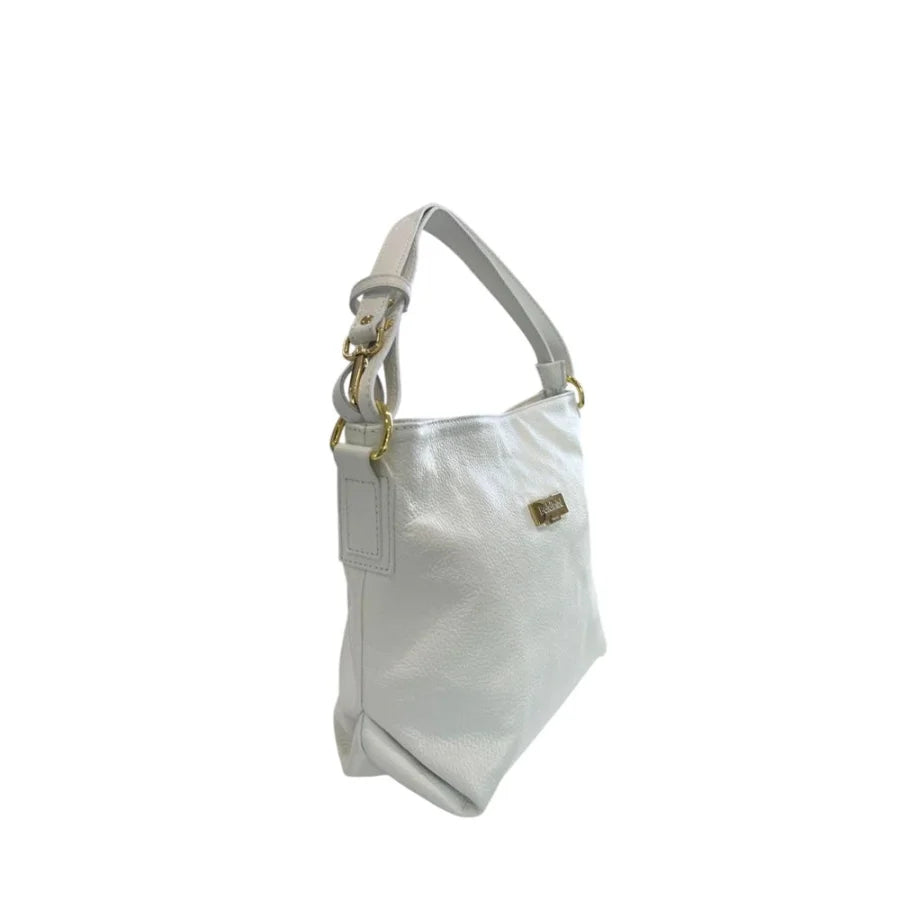 Baldinini Trend - White Cowhide Clutch Bag