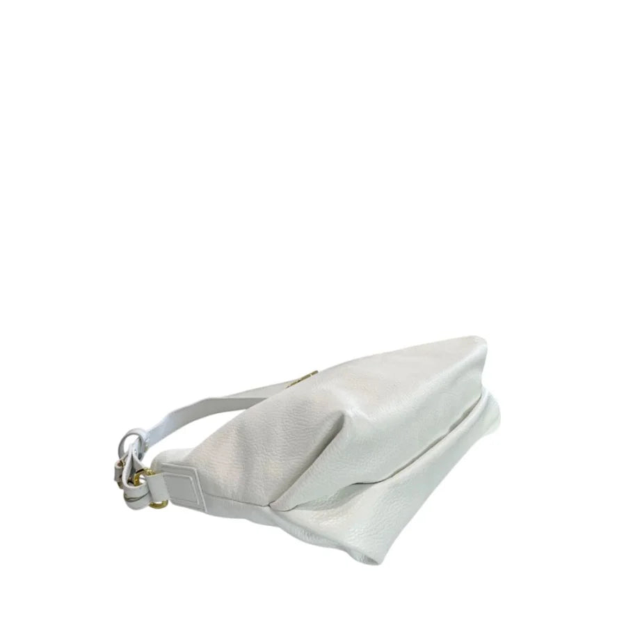 Baldinini Trend - White Cowhide Clutch Bag