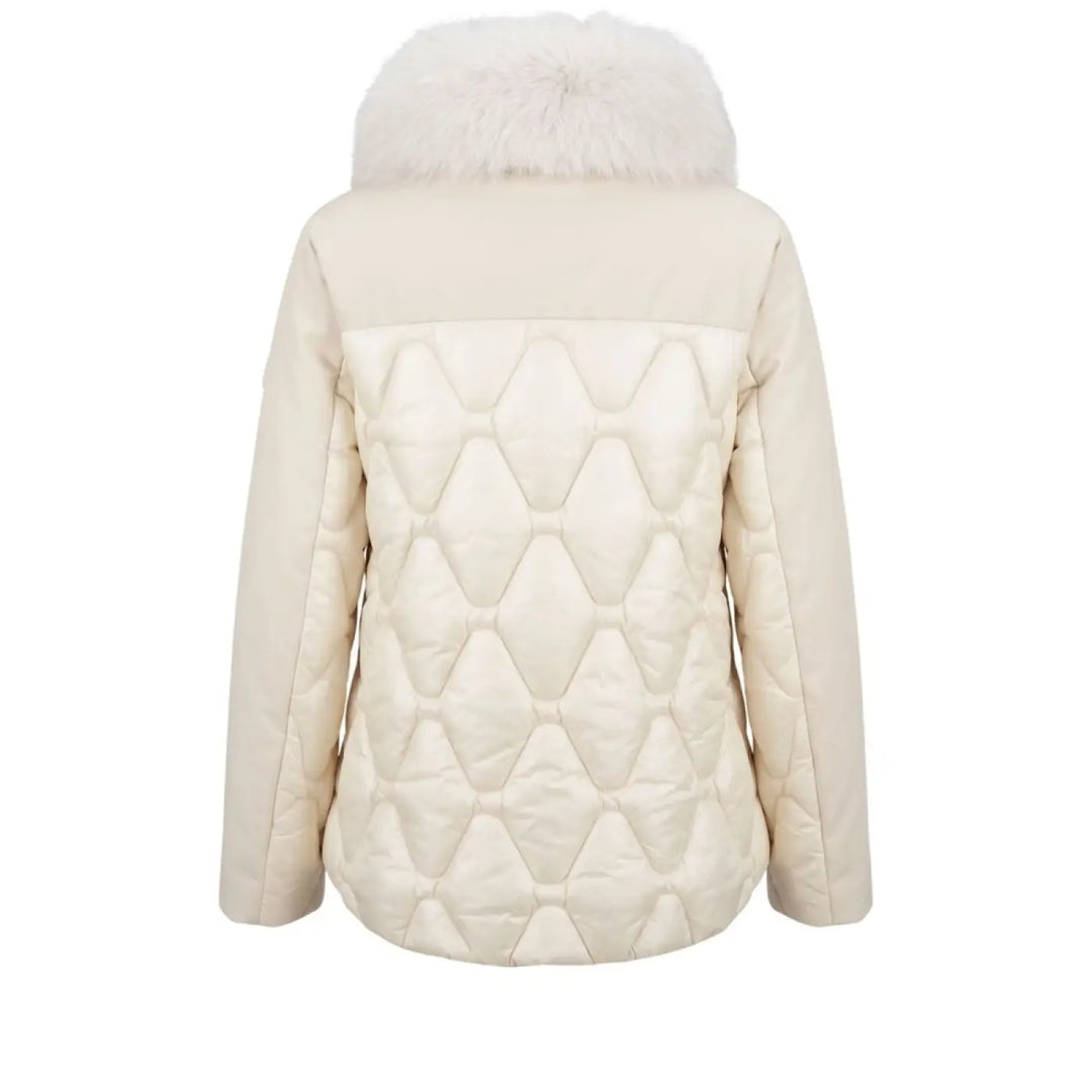 Baldinini Trend White Nylon Women Jacket