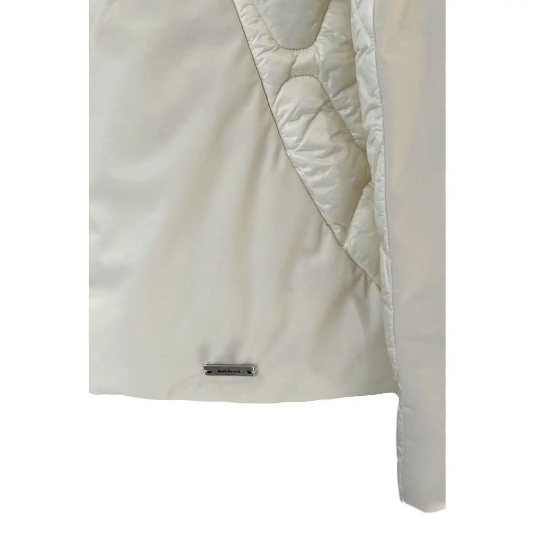 Baldinini Trend White Nylon Women Jacket