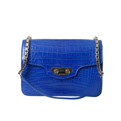 Balenciaga alligator skin shoulder bag luxury redefined neo classic