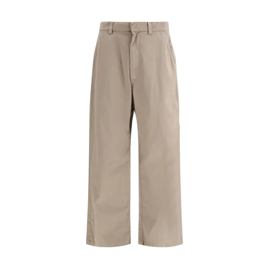 Balenciaga Beige Cotton Casual Pants