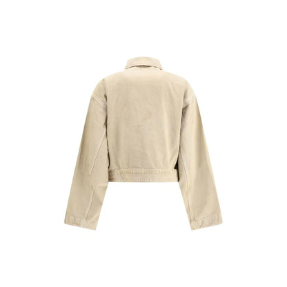 Balenciaga Beige Cotton Denim Jacket