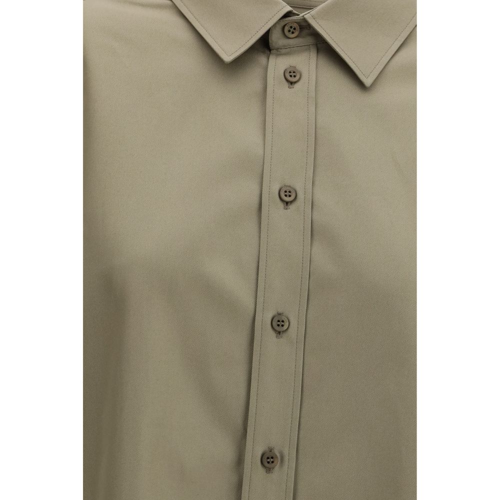 Balenciaga Shirts - Beige Cotton Dress Shirt